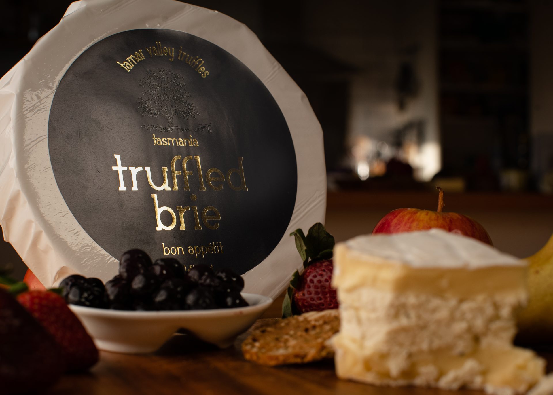 Tasmanian Truffled Brie 125g