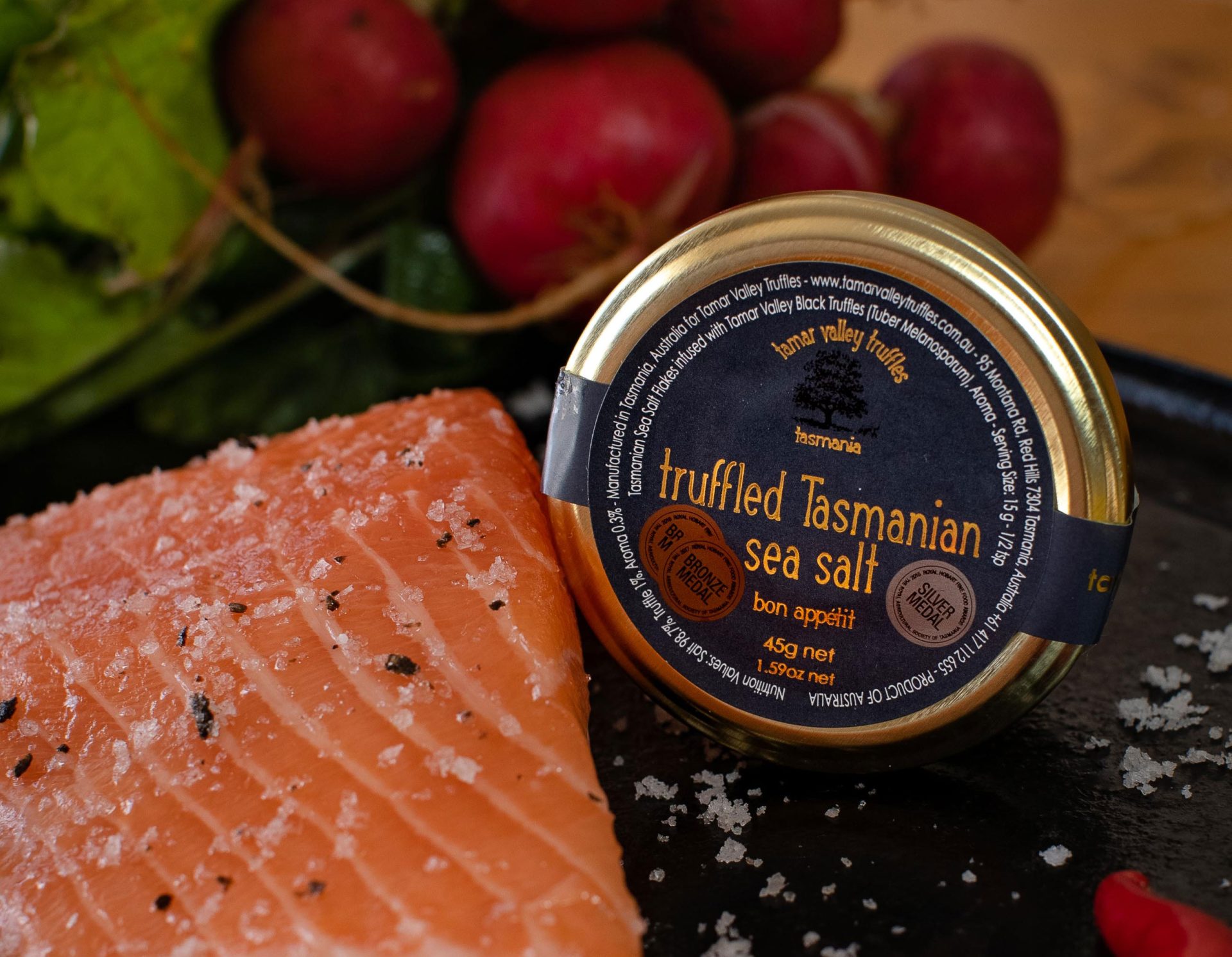 Tasmanian Truffled Sea Salt 40g